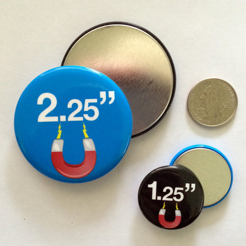 Custom 1.25 Round SUPER STRONG USA-Made Magnets from One Inch Round  @oneinchround